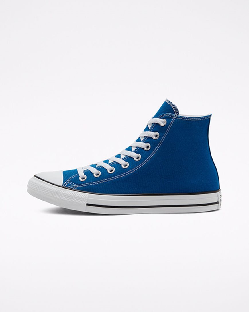 Tenisky Vysoke Converse Chuck Taylor All Star Klasické Damske Modre Biele | SK BSZXF5